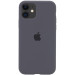 Чехол Silicone Case Full Protective (AA) для Apple iPhone 11 (6.1") (Серый / Dark Grey)