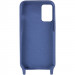 Чехол Cord case c длинным цветным ремешком для Samsung Galaxy S22+ (Темно-синий / Midnight blue) в магазине vchehle.ua
