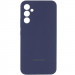 Чехол Silicone Cover Lakshmi Full Camera (AA) with logo для Samsung Galaxy A56 5G (Синий / Midnight blue)