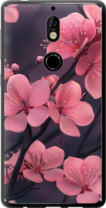 Чехол Пурпурная сакура для Nokia 7