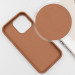 Купить Кожаный чехол SnapCase with Magnetic Safe для Apple iPhone 12 Pro / 12 (6.1") (Brown) на vchehle.ua