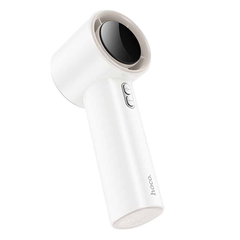 Купити Портативний вентилятор Hoco HX64 Hurricane High Speed ​​Handheld Fan 3600 mAh (White) на vchehle.ua