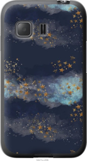 

Чехол Ночь золотые звезды для Samsung Galaxy Young 2 G130h 1406006