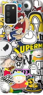 

Чехол Popular logos для Samsung Galaxy A02s A025F 1111646