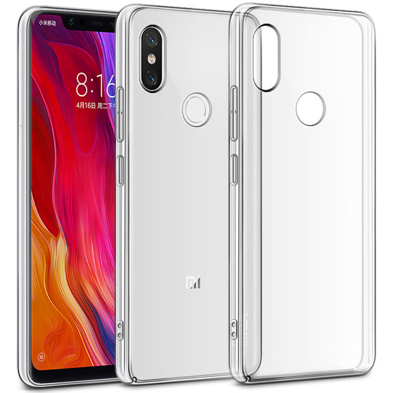 TPU чехол Epic Transparent 1,0mm для Xiaomi Mi 8 (Бесцветный (прозрачный))