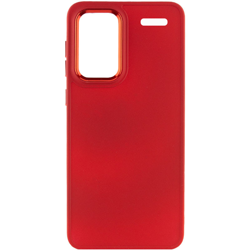 TPU чехол Bonbon Metal Style для Xiaomi Redmi Note 13 Pro+ (Красный / Red)