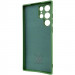 Фото Чехол Silicone Cover Lakshmi Full Camera (AA) with logo для Samsung Galaxy S25 Ultra (Зеленый / Dark green) в магазине vchehle.ua