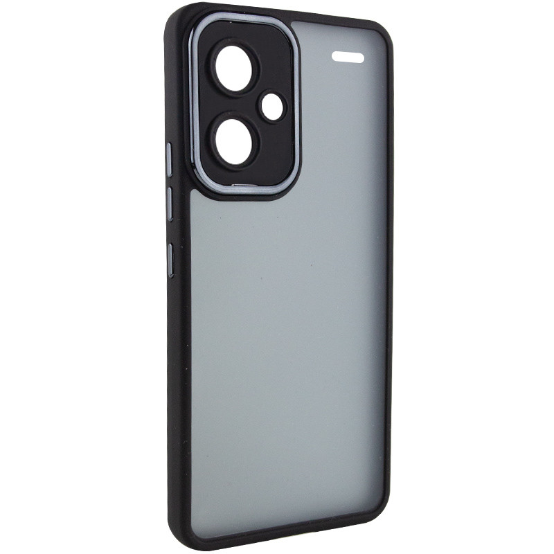 TPU+PC чехол Accent для Xiaomi Redmi Note 13 Pro+ (Black)