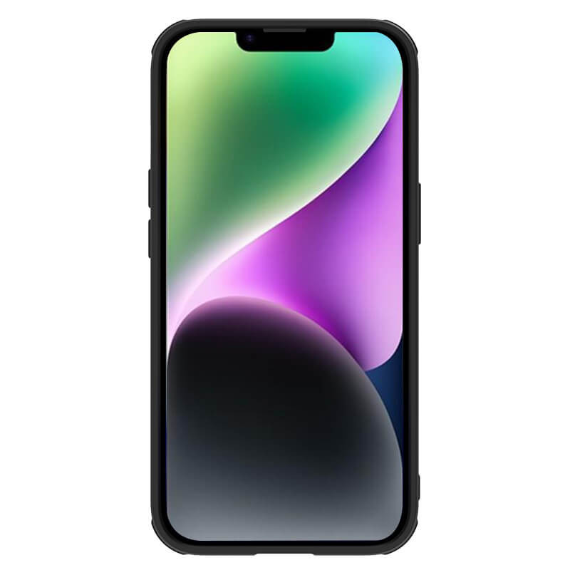 TPU+PC чехол Nillkin Textured S Magnetic для Apple iPhone 14 (6.1") (Black) в магазине vchehle.ua