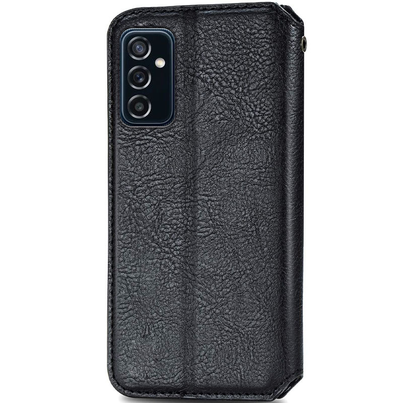 Фото Кожаный чехол книжка GETMAN Cubic (PU) для Samsung Galaxy M23 5G / M13 4G (Черный) на vchehle.ua