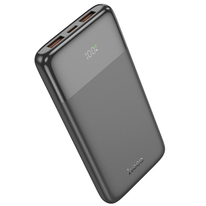 Портативний зарядний пристрій Power Bank Hoco J121 Fast 22.5W+PD20W 10000 mAh (Black)