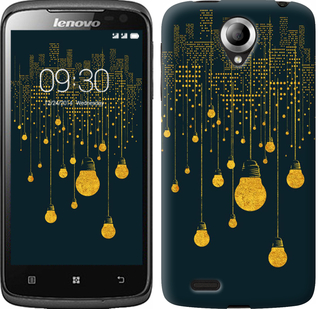 

Чохол Ілюстрація нічного міста на Lenovo S820 592280