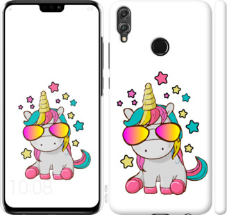 

Чехол Единорог в очках для Huawei Honor 8X 911896