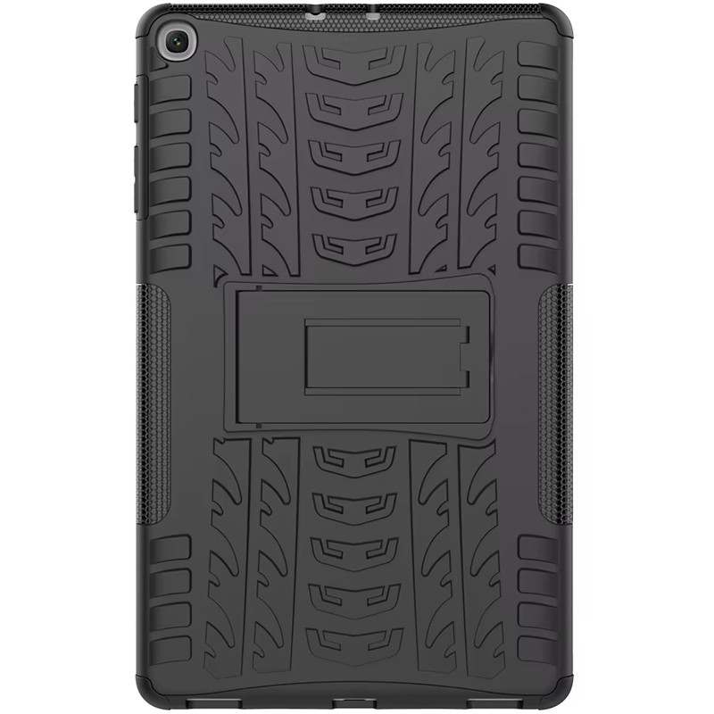 Купить TPU+PC чехол Protector Stand для Samsung Galaxy Tab A7 Lite 8.7 (SM-T220) (Black) на vchehle.ua