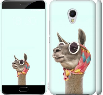 

Чехол Модная лама для Meizu MX6 753240