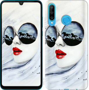 

Чохол Дівчина аквареллю на Huawei Honor 10i 868515