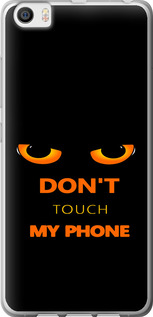 Чехол Don't touch the phone для Xiaomi Mi5
