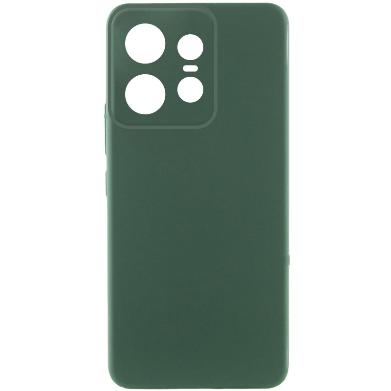 Чохол Silicone Cover Lakshmi Full Camera (AAA) на Motorola Edge 50 Pro (Зелений / Cyprus Green)