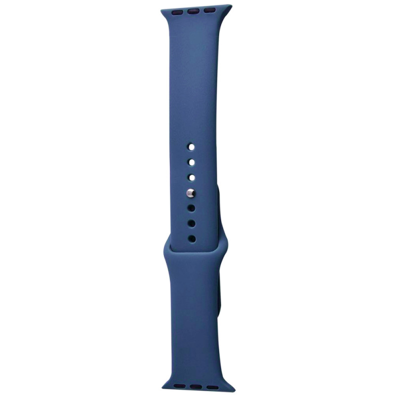 

Силіконовий ремінець на Apple watch 42mm / 44mm (Синій) 39206