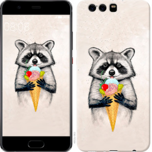 

Чехол Енотик с мороженым для Huawei P10 Plus 801335