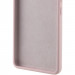 Фото Чохол TPU GETMAN Liquid Silk Full Camera на Motorola Moto E40 (Рожевий / Pink Sand) в маназині vchehle.ua