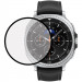 Полимерная пленка 3D (full glue) (тех.пак) для Samsung Galaxy Watch 8 44mm (Черный)