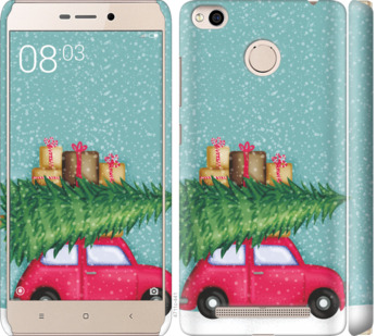 

Чехол Машина с подарками для Xiaomi Redmi 3x 867632