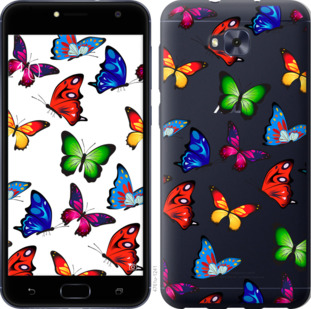 

Чехол Красочные мотыльки для Asus ZENFONE 4 SELFIE / ZD553KL 881620