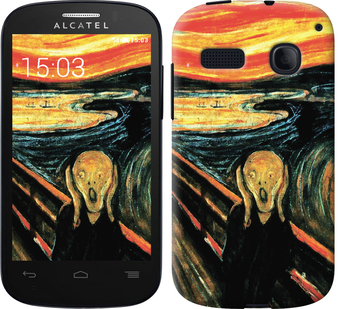 

Чохол Крик Мунка на Alcatel One Touch Pop C3 4033D 266374
