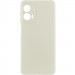 Чохол Silicone Cover Lakshmi Full Camera (AA) на Motorola Moto G24 (Білий / White)