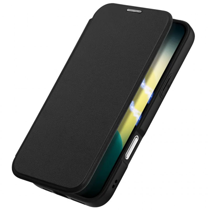 Фото Чехол-книжка Dux Ducis Skin X Pro with Magnetic safe для Apple iPhone 16e (6.1") (Black) в магазине vchehle.ua