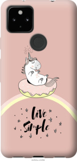 

Чохол Єдинорожки в пончике на Google Pixel 5A 1244255