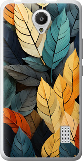 

Чохол Кольорове листя на Huawei Y635 1629881
