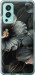 Чехол Черные цветы для OnePlus Nord 2
