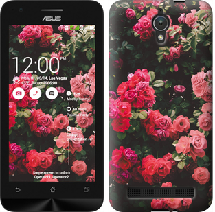 

Чехол Куст с розами для Asus ZenFone C ZC451CG 639480
