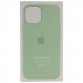 Купить Уценка Чехол Silicone case (AAA) with Magsafe and Animation для Apple iPhone 12 Pro Max (6.7") (Дефект упаковки / Зеленый / Pistachio) на vchehle.ua