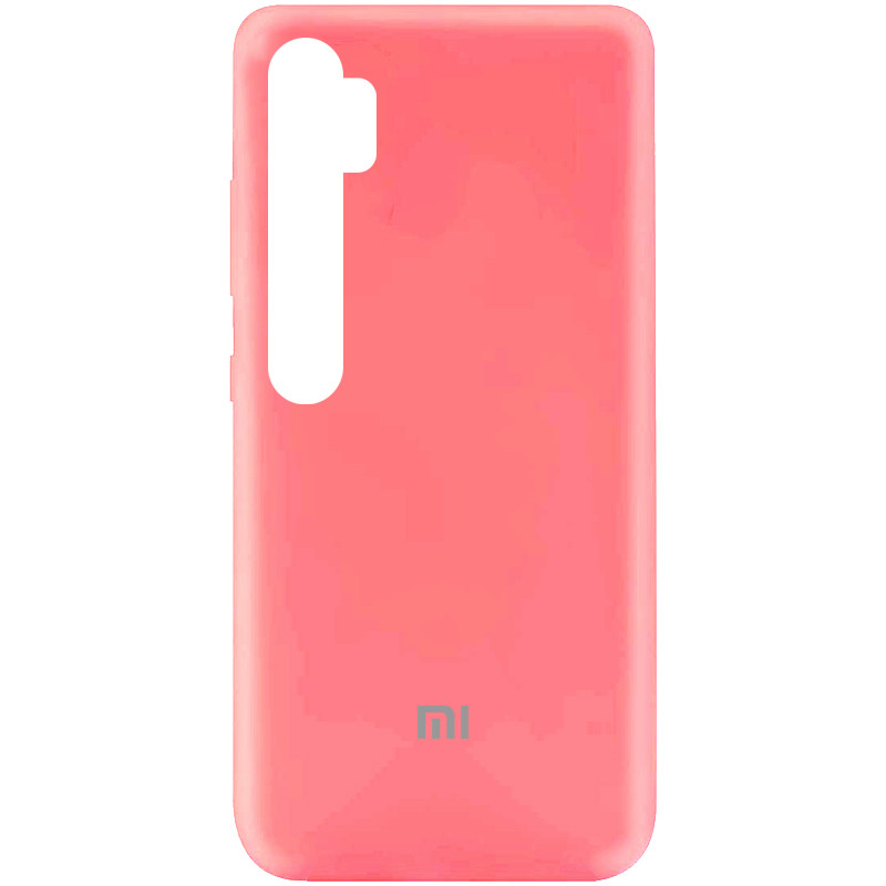 

Чохол Silicone Cover My Color Full Protective (A) на Xiaomi Mi Note 10 Lite (Рожевий / Peach) 915121