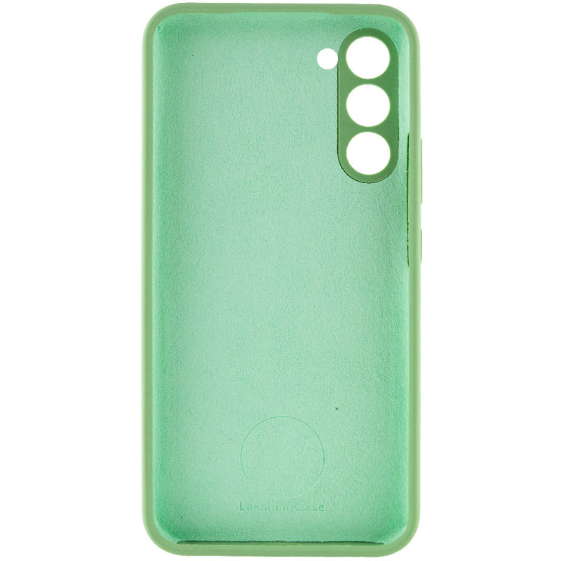 Фото Чохол Silicone Cover Lakshmi Full Camera (AAA) на Samsung Galaxy S24+ (М'ятний / Mint) на vchehle.ua