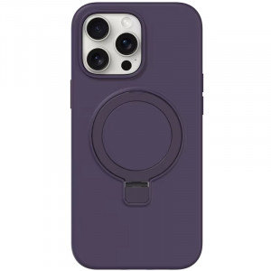 Чохол Silicone Case Full Protective NO LOGO with Ring на Apple iPhone 14 Pro (6.1")