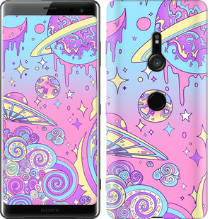 

Чохол Рожева галактика на Sony Xperia XZ3 H9436 688749