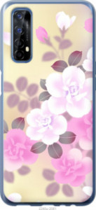 Чехол Японские цветы для Realme 7