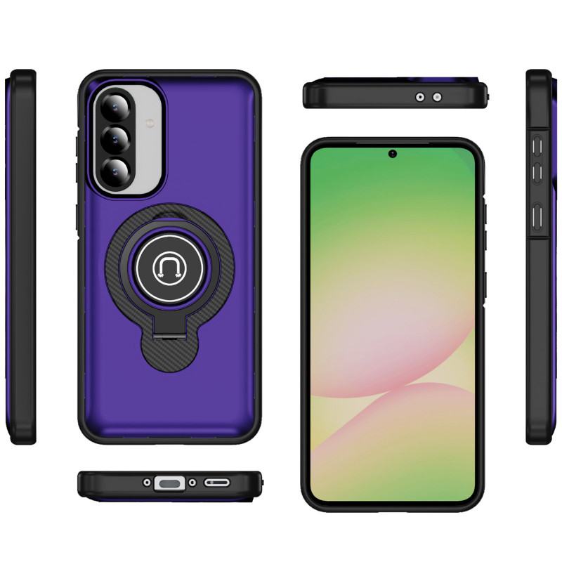Фото TPU+Textured PC Magnet для Samsung Galaxy A56 5G (Purple) в магазине vchehle.ua