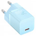 Фото МЗП Baseus GaN5 Fast Charger (mini) 30W (1USB-C) + кабель Type-C to Type-C (P10110902) (Galaxy Blue) на vchehle.ua