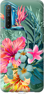 

Чехол Тропические цветы v1 для Realme XT 1055707