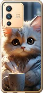 Чехол White cat для Vivo V23