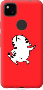 

Чохол Смугастий котик на Google Pixel 4A 1098083