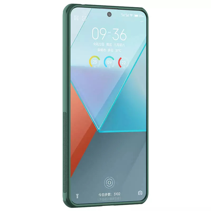 Купити Чохол Nillkin Matte Pro на Xiaomi Poco X6 / Note 13 Pro 5G (Зелений / Deep Green) на vchehle.ua