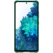 Фото Карбоновая накладка Nillkin Camshield (шторка на камеру) для Samsung Galaxy S21 Ultra (Зеленый / Dark Green) на vchehle.ua