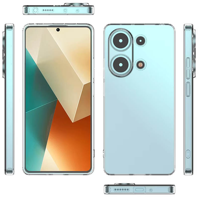 Фото TPU чехол Epic Transparent 1,5mm Full Camera для Xiaomi Redmi Note 13 Pro 4G/Poco M6 Pro 4G/Note 14S (Бесцветный (прозрачный)) на vchehle.ua