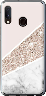 Чехол Пастельный мрамор для Samsung Galaxy A20e A202F